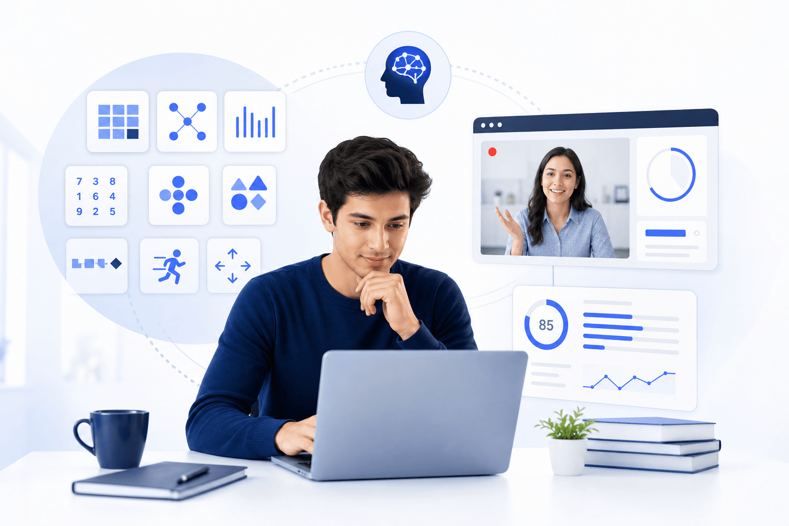 How Candidate Falcon Enhances Job Assessment Preparation: A Deep Dive Into Game-Based Assessments and Video Interview Practice
