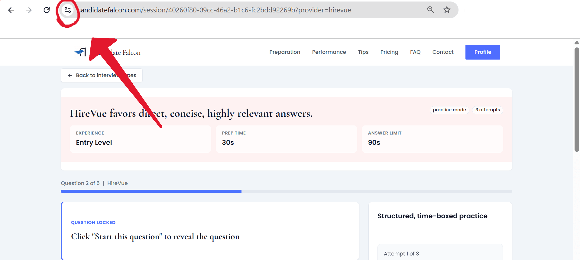 In Chrome and Edge, the lock icon opens this website’s permission settings.